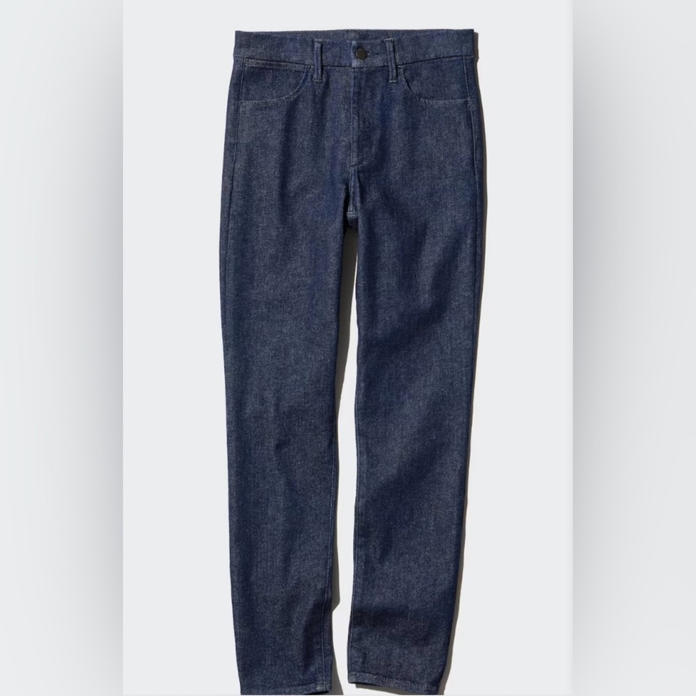 NWT Uniqlo Extra Comfort Skinny Jeans Size 25 | High Rise | 30” Inseam